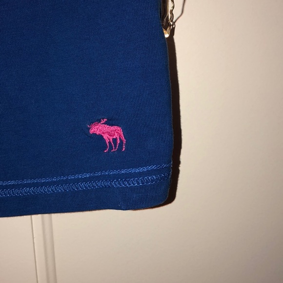 TIGHT BLUE MINI SKIRT - Picture 2 of 4